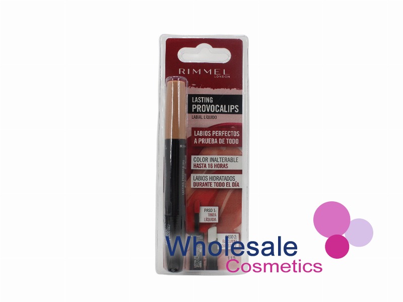 6 x Rimmel Lasting Provacalips Liquid Lipstick - 115 BEST UNDRESSED